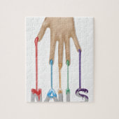 Fingernägel Puzzle (Vertikal)