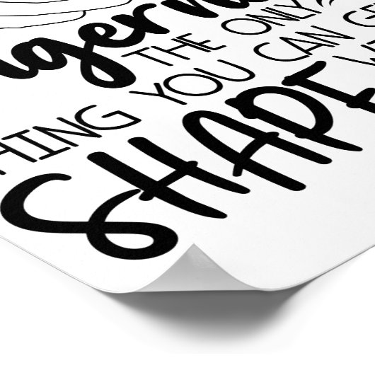 Fingernails Zitat Nail Techniker Nail A Poster (Ecke)