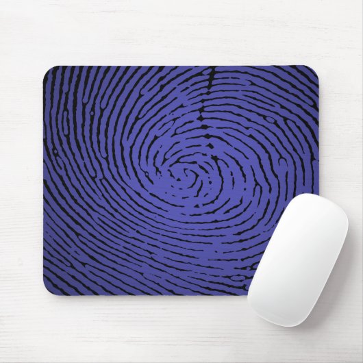 Fingerprint Grafik Mousepad (Mit Mouse)