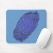 Fingerprint Grafik Mousepad (Mit Mouse)