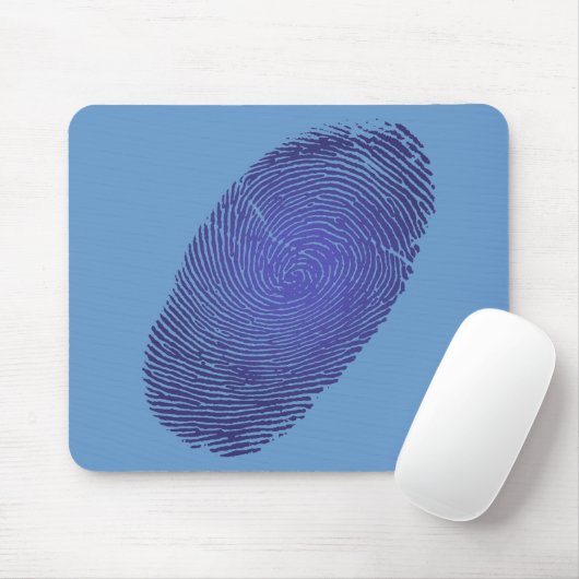 Fingerprint Grafik Mousepad (Mit Mouse)