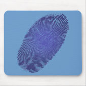 Fingerprint Grafik Mousepad (Vorne)