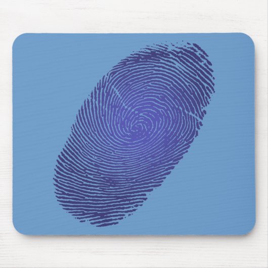 Fingerprint Grafik Mousepad (Vorne)