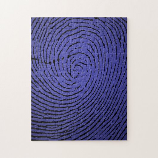 Fingerprint Grafik Puzzle (Vertikal)