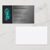 Fingerprint Private Investigator Business Card Visitenkarte (Vorne/Hinten)
