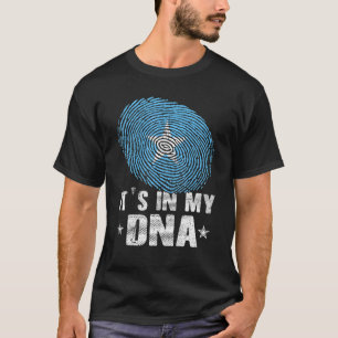 Fingerprint Somalia Flag Es ist in meiner DNA T-Shirt