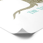 Fingerprint Tree Family Wiedersehen Gästebuch (Ecke)