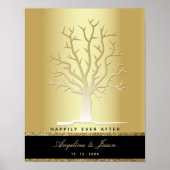 Fingerprint Tree Wedding Gästebuch (Vorne)