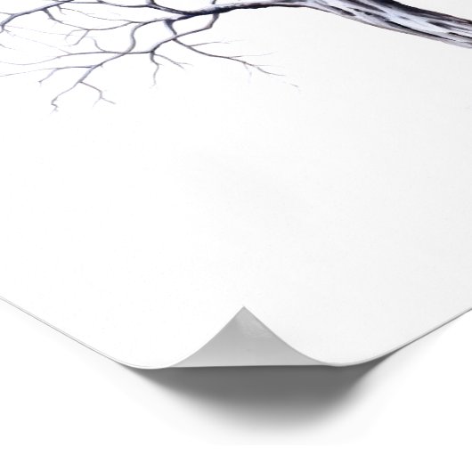 Fingerprint Tree Wedding Gästebuch (Ecke)