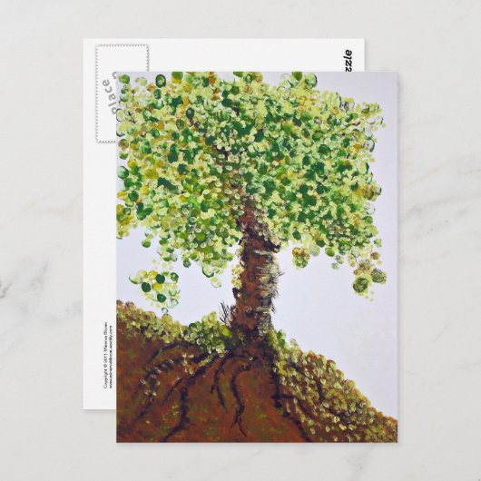 FINGERPRINZEN POSTKARTE (Vorne/Hinten)