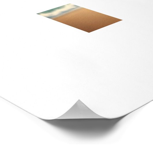 "Fingers Crossed!" Poster (Ecke)