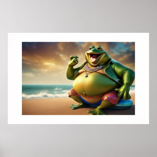 "Fingers Crossed!" Poster (Vorne)