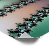 Fingers Fraktal Art Poster (Ecke)