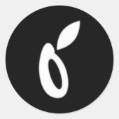 Fingo Runder Aufkleber (Vorderseite)