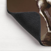 Finial mit einer Gebirgsziege Mousepad (Ecke)