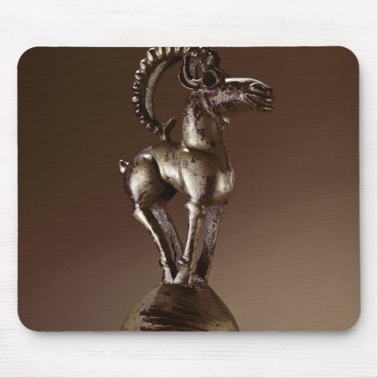 Finial mit einer Gebirgsziege Mousepad (Vorne)