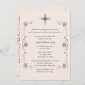 Finial-quere religiöse Einladung (Vorne/Hinten)