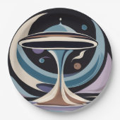 Finias Mars Pappteller (Vorderseite)