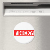 Finicky Briefmarke Magnet (In Situ (Geschirrspüler))
