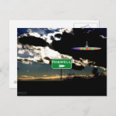 Fininding Roswell Postkarte (Vorne/Hinten)