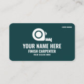 Finish Carpenter Elite Woodworking Forest Green Visitenkarte (Vorderseite)