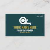 Finish Carpenter Professional Forest Green & Gold Visitenkarte (Vorderseite)