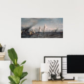 Finish-First International Race for America's Cup Poster (Heimbüro)