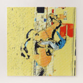 Finish Line Run - Rodeo Cowgirl Puzzle (Horizontal)