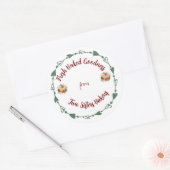 Finishing Touch Classic Round Sticker (Umschlag)