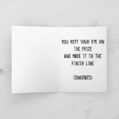 Finishlinecard Karte (Innenseite)