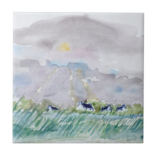 Finisterin| Concarneau, Bretagne Fliese (Vorderseite)