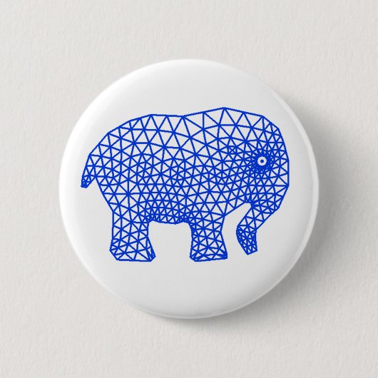 Finite Elephant Button (Vorderseite)