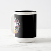 "FINJAN" Nabil Khazen Becher Zweifarbige Tasse (Vorderseite Links)