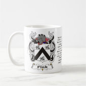 Fink-Familien-Wappen Tasse (Links)