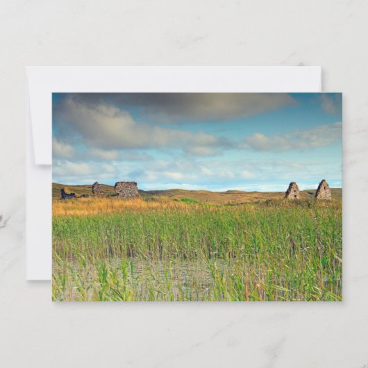 Finlaggan, Islay, Schottland-Karte (Vorderseite)