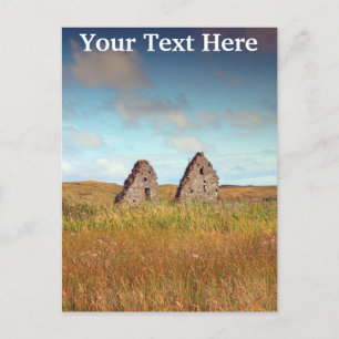 Finlaggan, Schottland individuell anpassbare Postk Postkarte