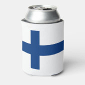 Finland Flag Dosenkühler (Kanne Rückseite)