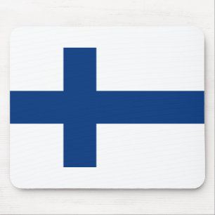 Finland Flag Mousepad