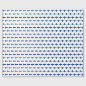 Finland flag Wrapping Paper Geschenkpapier (Flach)