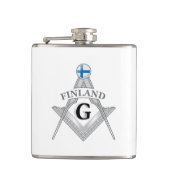 Finland freemasonry sign flachmann (Vorderseite)