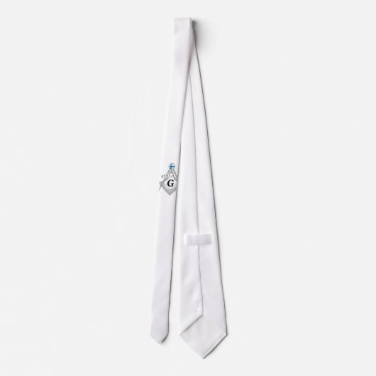 Finland freemasonry sign krawatte (Rückseite)