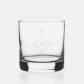 Finland freemasonry sign whiskyglas (Rückseite)