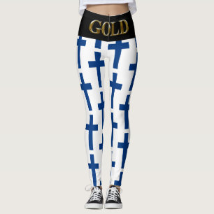 FINLAND GOLD LEGGINGS