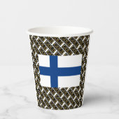 FINLAND GOLD PAPPBECHER (Rückseite)