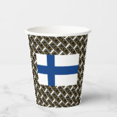 FINLAND GOLD PAPPBECHER (Vorderseite)