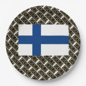 FINLAND GOLD PAPPTELLER (Vorderseite)