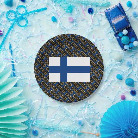 FINLAND GOLD PAPPTELLER (Party)