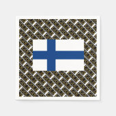 FINLAND GOLD SERVIETTE (Vorderseite)