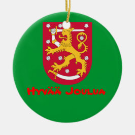 FINLAND*-, Weihnachtsverzierung Keramikornament