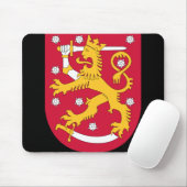 Finlandemblem Mousepad (Mit Mouse)
